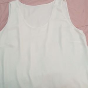 Perfect Ivory silk sleeves blouse